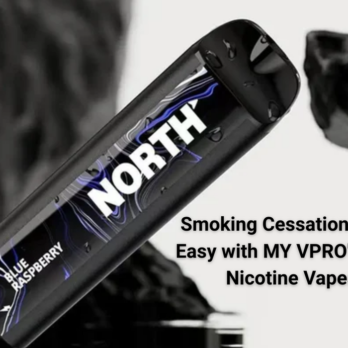 Smoking Cessation Made Easy with MYVPRO's Low-Nicotine Vapes