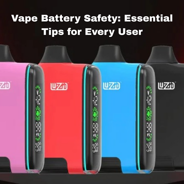 Vape Battery Safety: Essential Tips for Every User