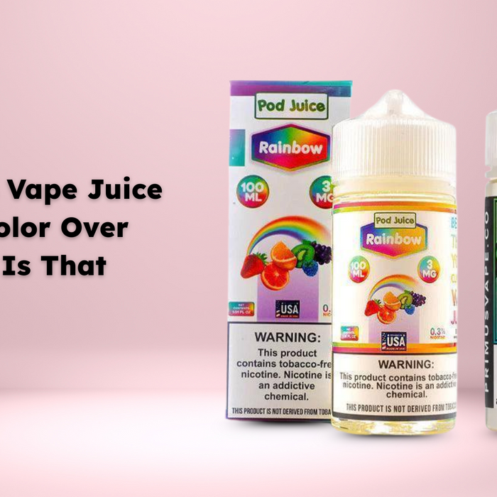 Why Does Vape Juice Change Color Over Time and Is That Normal?