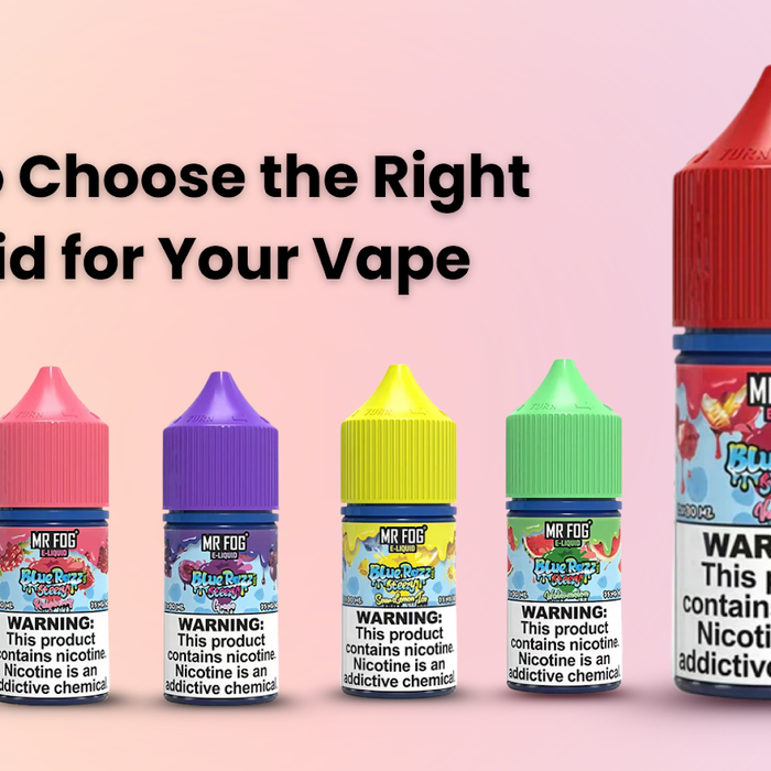 How to Choose the Right E-Liquid for Your Vape