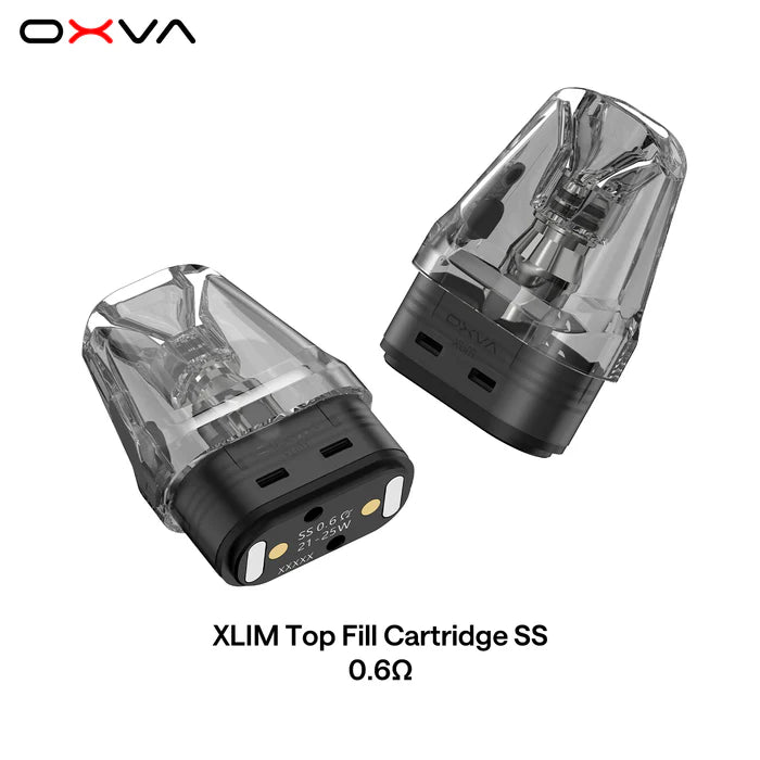 OXVA XLIM Top Fill Cartridges 3pk