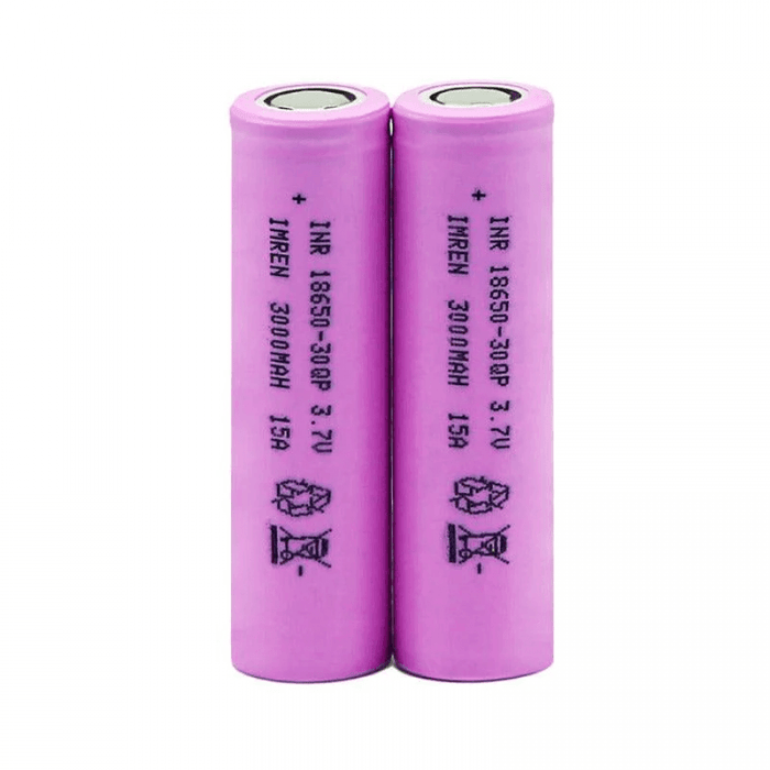 IMREN 18650 30QP 3000mAh 15A Battery