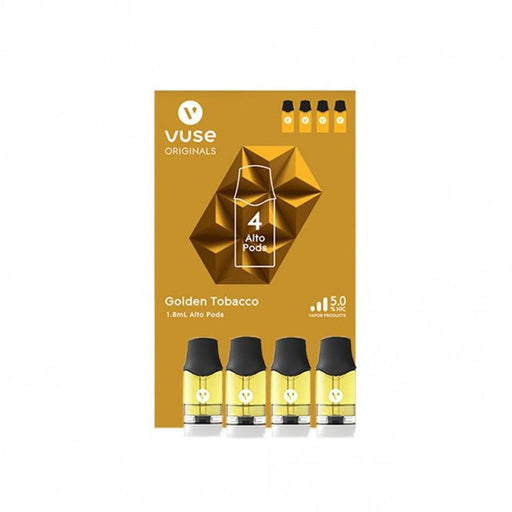Vuse Alto Golden Tobacco Disposable Pods 4pk