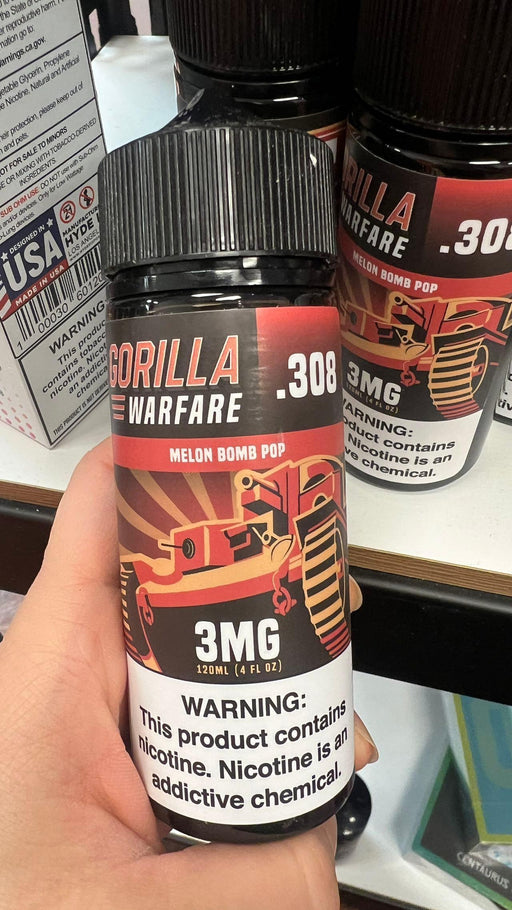 .308 - Melon Bomb Pop - Gorilla Warfare 120mL