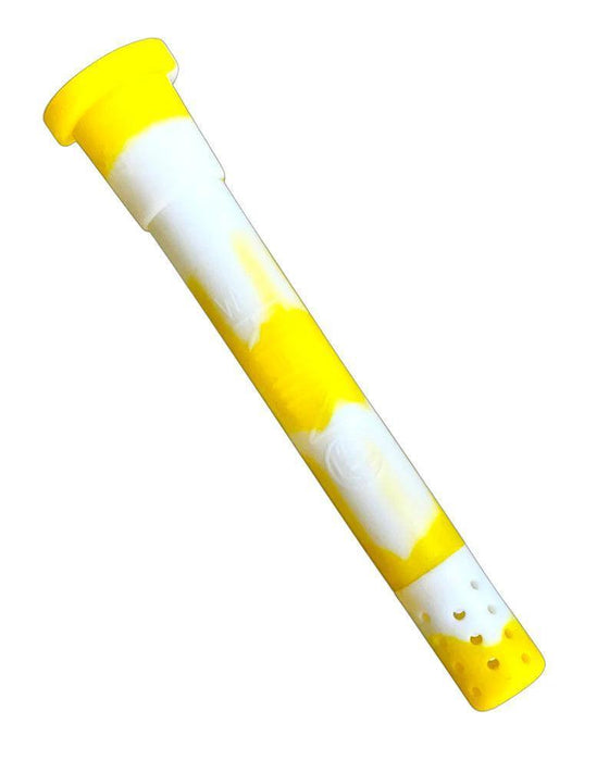 White Rhino Silicone Adjustable Glow In The Dark Downstem