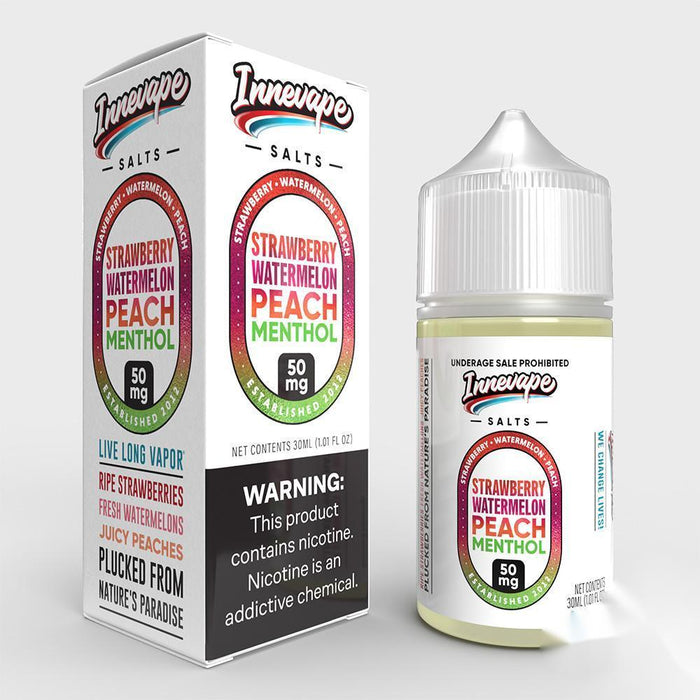 Strawberry Watermelon Peach Menthol - Innevape Salts 30mLuy