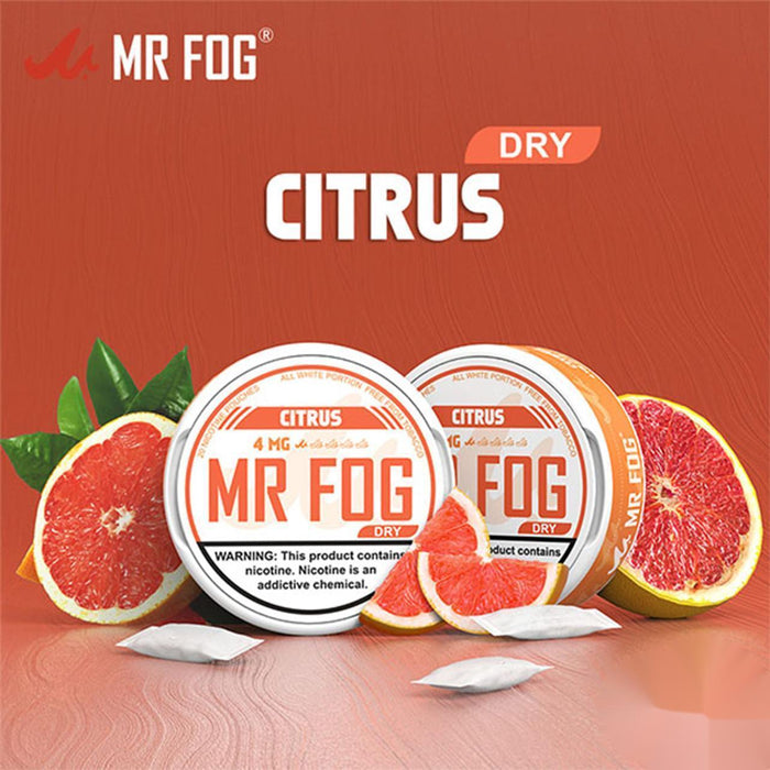 Dry Citrus – Mr Fog Nicotine Pouches