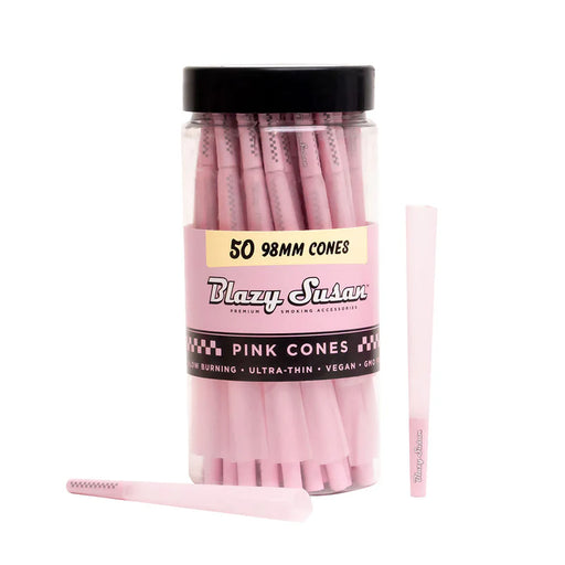 Blazy Susan Pink 98mm Pre-Rolled Cones