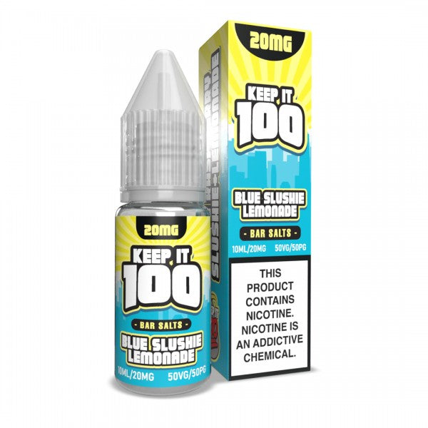 Blue Slushie Lemonade - Keep It 100 Bar Salt 10mL
