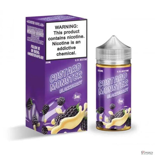 Blackberry - Custard Monster Synthetic 100mL