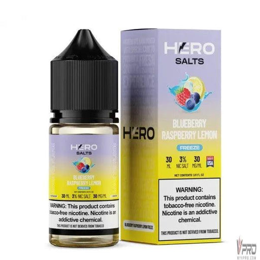 Blueberry Raspberry Lemon Freeze - Hero Salts 30mL