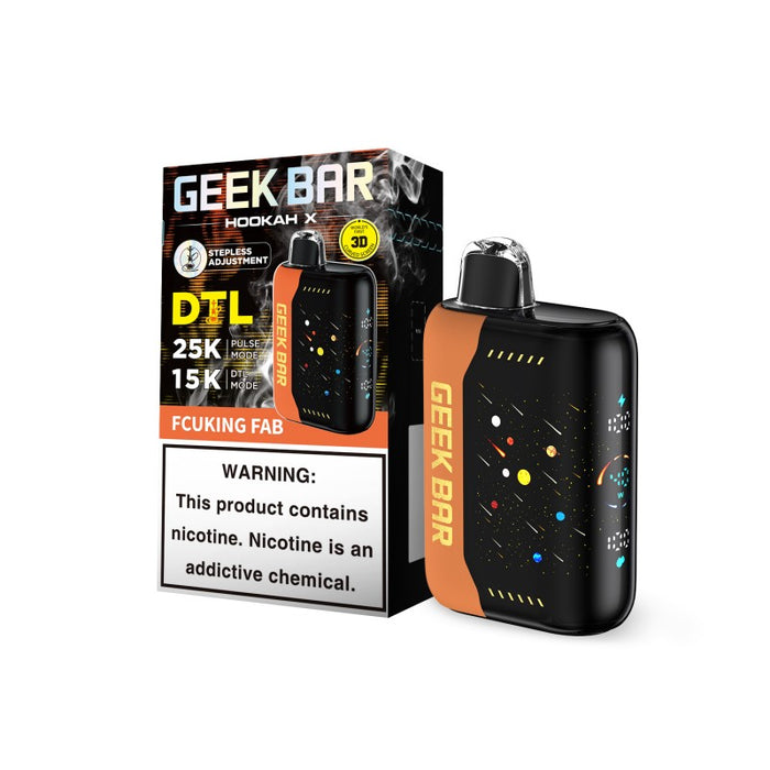 Geek Bar Hookah X Disposable 6mg / 0.6%