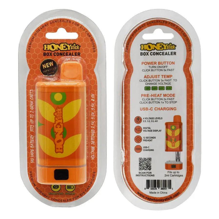 HoneyStick Box Concealer Vape Battery