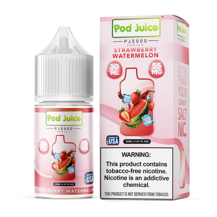 Strawberry Watermelon - Pod Juice PJ5000 Salt 30mL