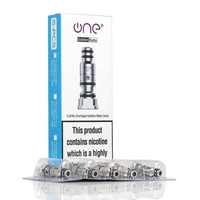 OneVape Golden Ratio Replacement Coils 5pcs