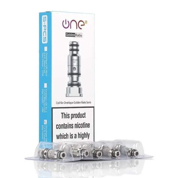 OneVape Golden Ratio Replacement Coils 5pcs