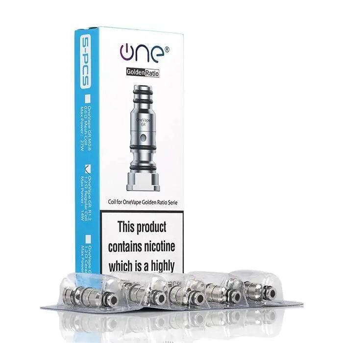 OneVape Golden Ratio Replacement Coils 5pcs