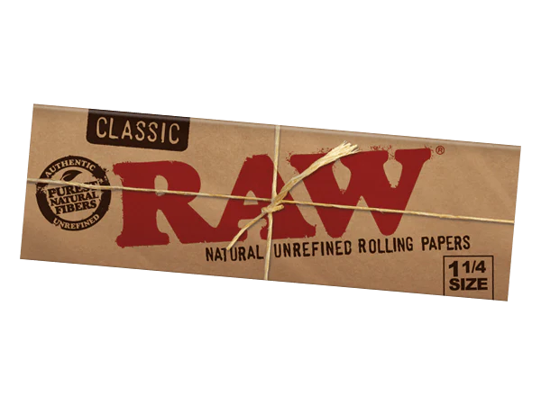 Raw 1 1/4 Size Rolling Papers