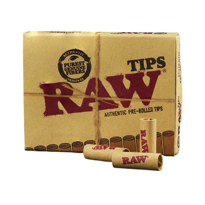 RAW Authentic Pre-Rolled Tips