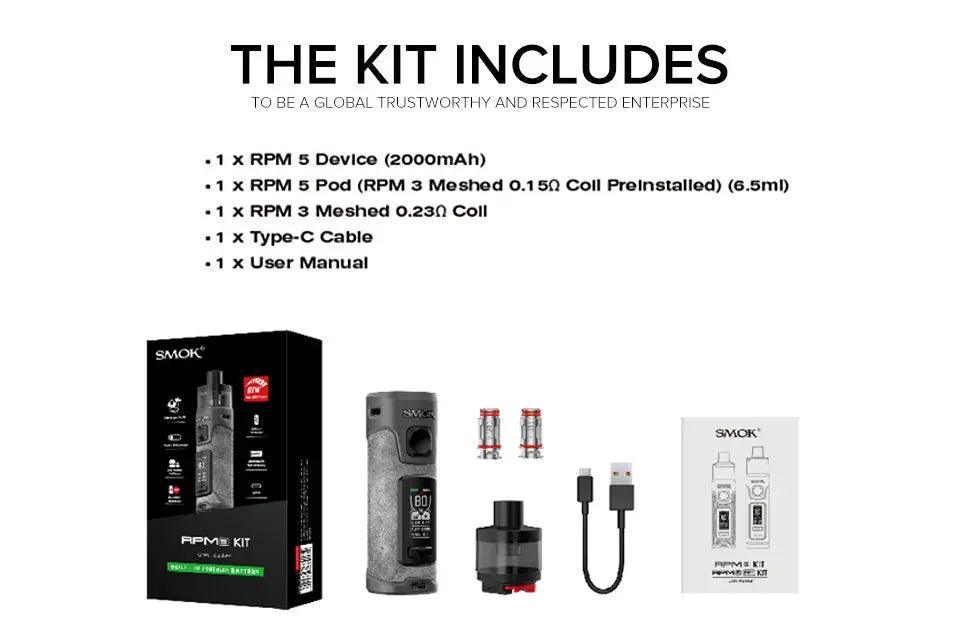 Smok RPM 5 80W Pod Mod Kit