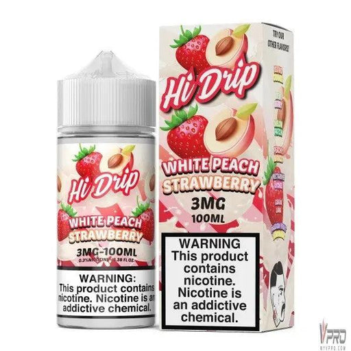 White Peach Strawberry - Hi-Drip 100mL