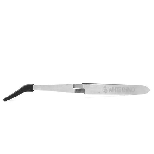 White Rhino Reverse Tweezers with Silicone Tip