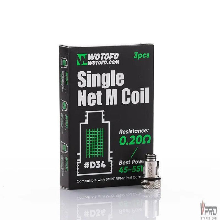 Wotofo Sub-Ohm Coils 3pk for SMRT Pod RPM 2 Kit