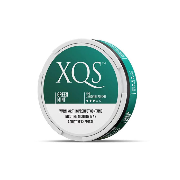 Green Mint - XQS Slim Nicotine Pouches