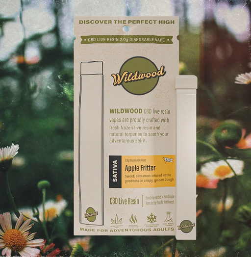 Woodstock Wildwood CBD Live Resin 2.0g Disposable